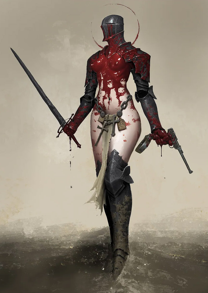 Stigmatic Nun